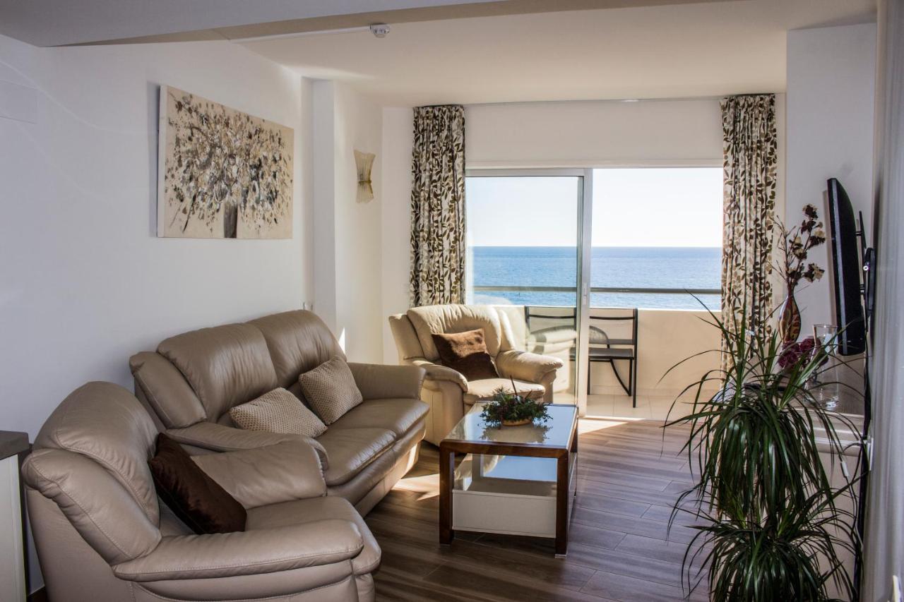 Beachfront Apartment In Fuengirola With Sea Views Eksteriør bilde